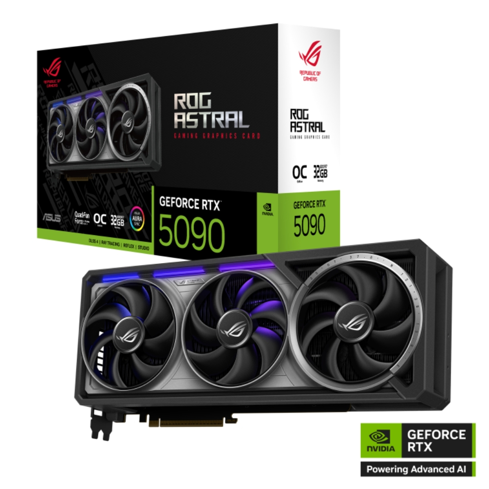 Asus Rog-Astral-Rtx5090-O32G-Gamıng Vga