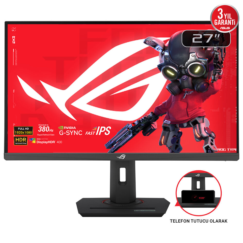 Asus Rog Strıx Xg279Cns 27&Quot 380Hz 1Ms Fhd  Freesyn