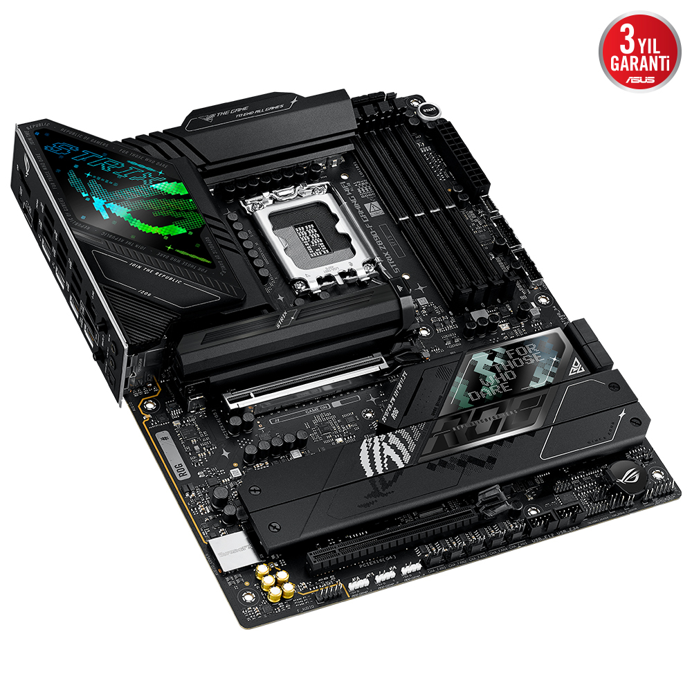 Asus Rog Strıx Z890-F Gamıng Wıfı Ddr5 5Xm2 Usb3.2 Rgb Lan Atx