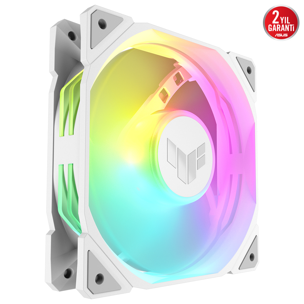Asus Tuf Tr120 120Mm Argb Reverse Beyaz Kasa Fanı