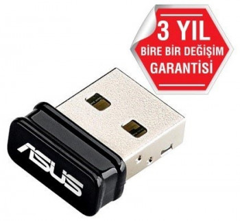Asus Usb-N10 Nano 150Mbps Usb Adaptör