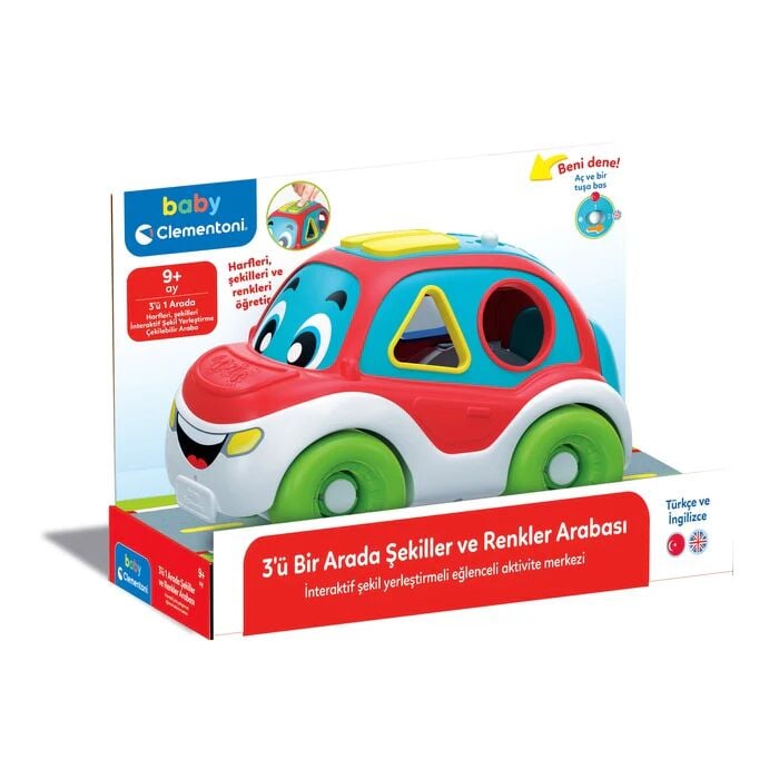 Baby Clementoni̇ Bultak Araba Renkli̇ 64600