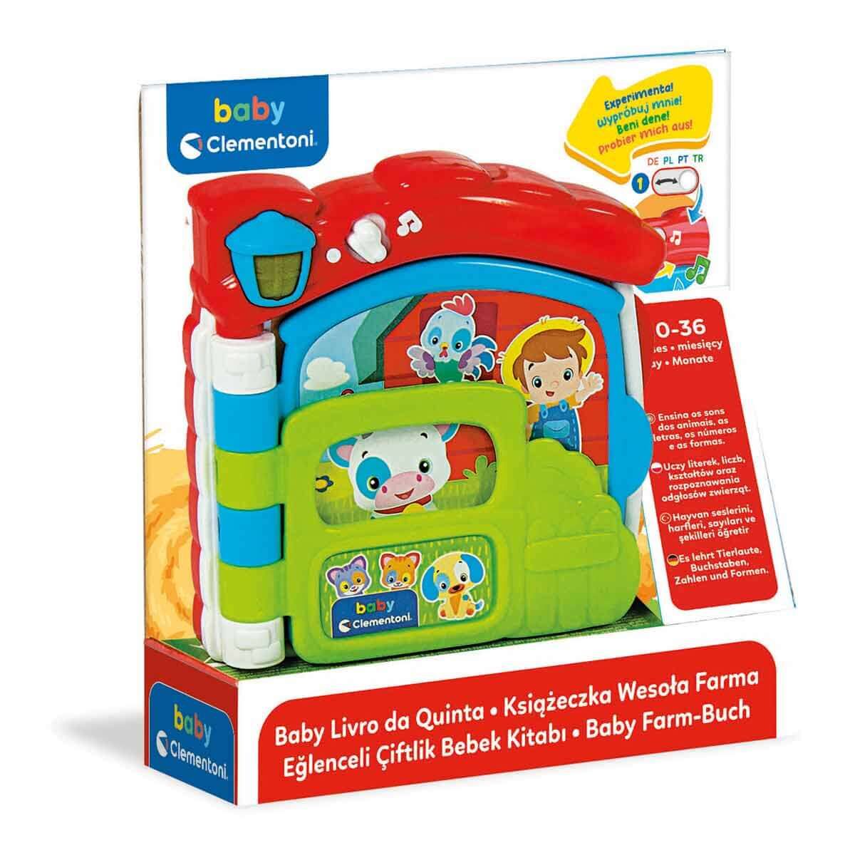 Baby Clementoni̇ Eğlenceli̇ Çi̇ftli̇k Bebek Ki̇tabı 17652