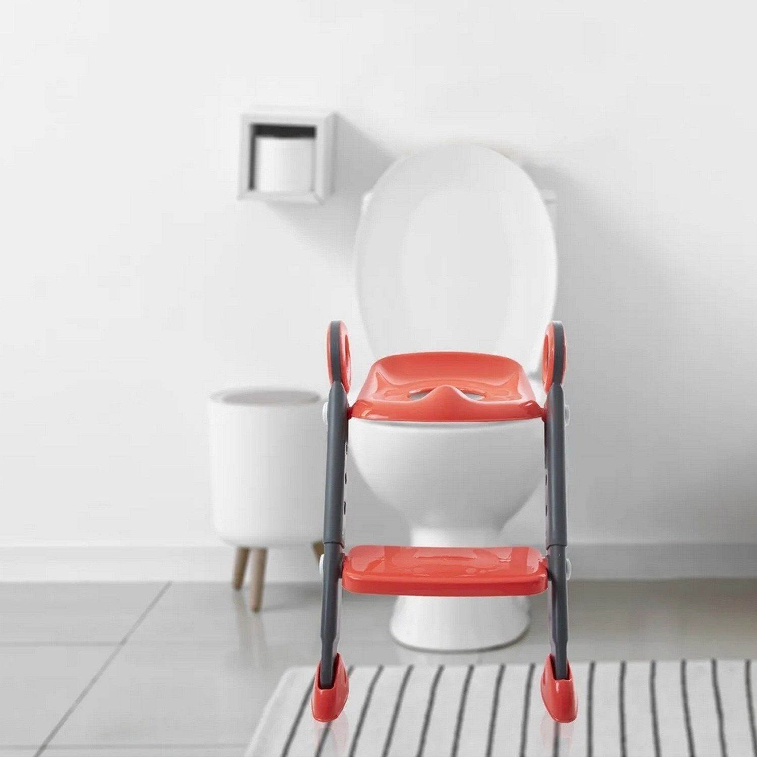 Babyjem Basamaklı & Katlanır Klozet Adaptörü 861 Mercan