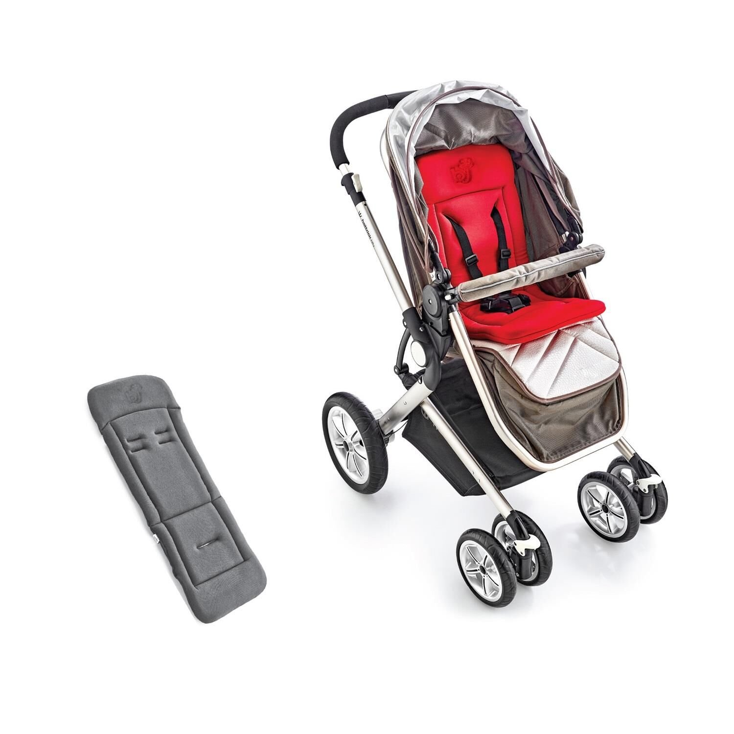 Babyjem Bebek Arabası Puset Mi̇nderi̇ 346 Gri̇