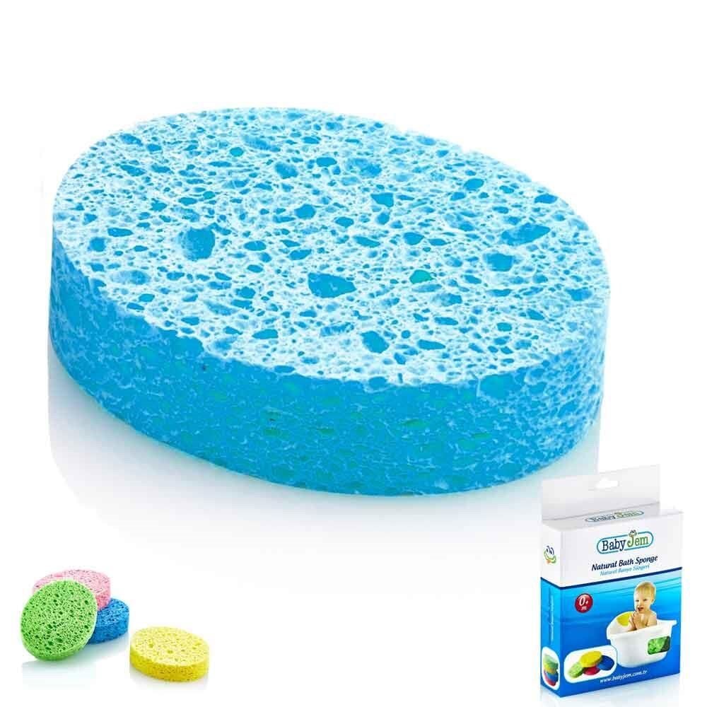 Babyjem Bebek Banyo Süngeri̇ Selülozi̇k 020 Mavi̇
