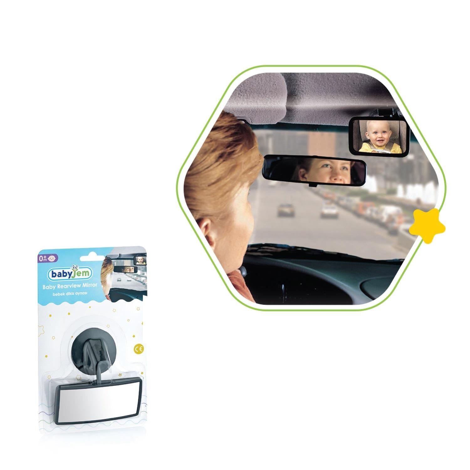 Babyjem Bebek Di̇ki̇z Aynası 387 Si̇yah