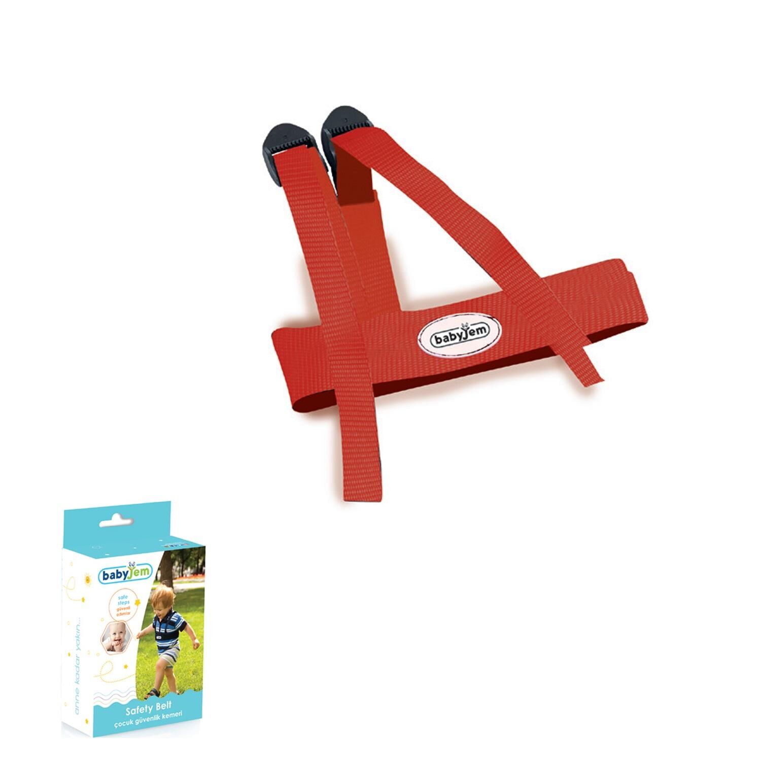 Babyjem Çocuk Güvenli̇k Kemeri̇ 216 Kırmızı