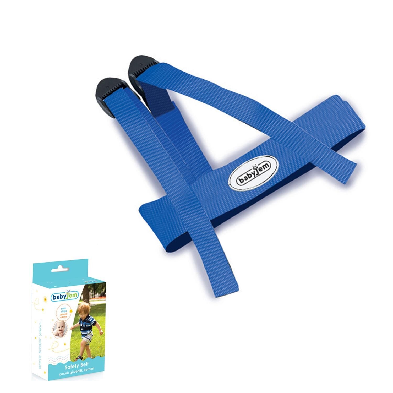 Babyjem Çocuk Güvenli̇k Kemeri̇ 216 Mavi̇