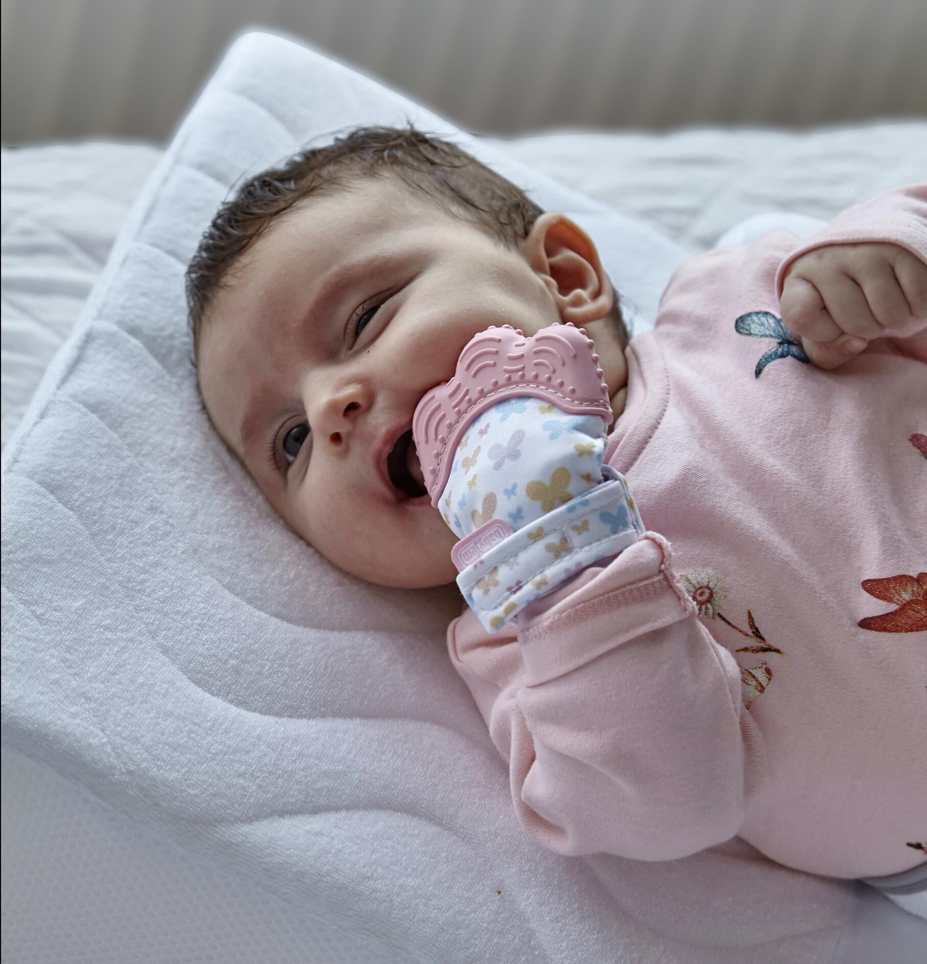 Babyjem Di̇ş Kaşıyıcı Eldi̇ven 526 Pembe