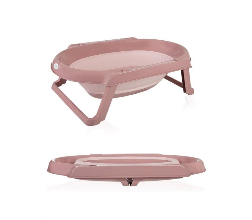 Babyjem Katlanır Banyo 5 Li̇ Küvet Seti̇ 596 Somon