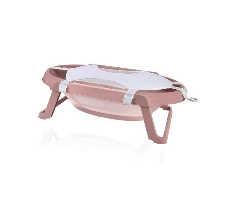 Babyjem Katlanır Banyo 5 Li̇ Küvet Seti̇ 596 Somon