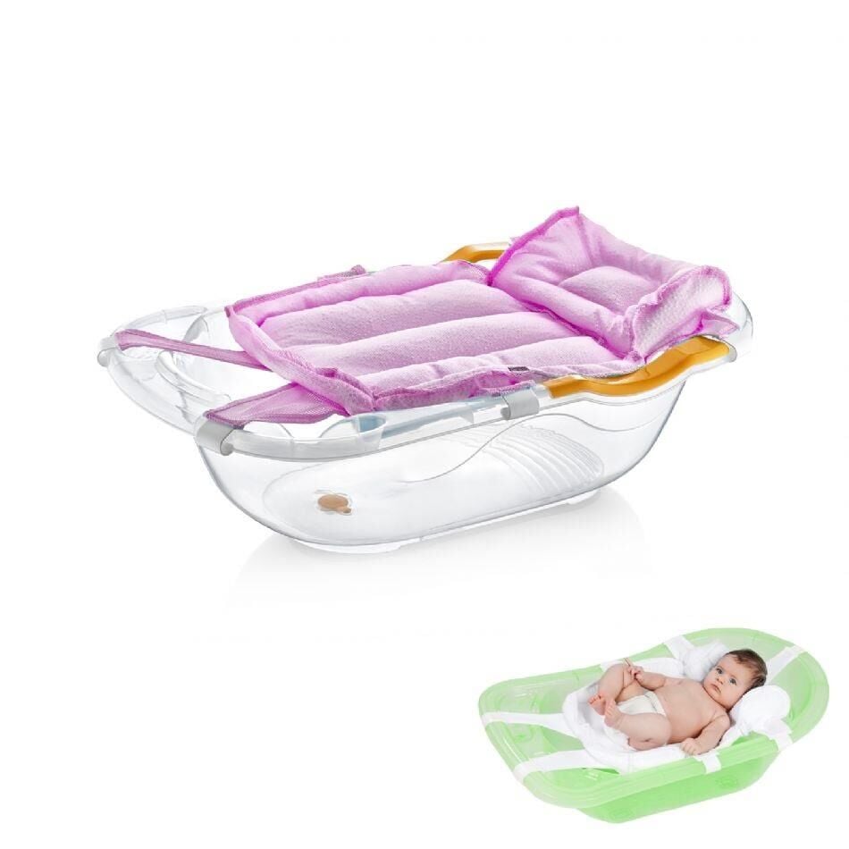 Babyjem Köpüklü Bebek Banyo Küvet Fi̇lesi̇ 164 Pembe
