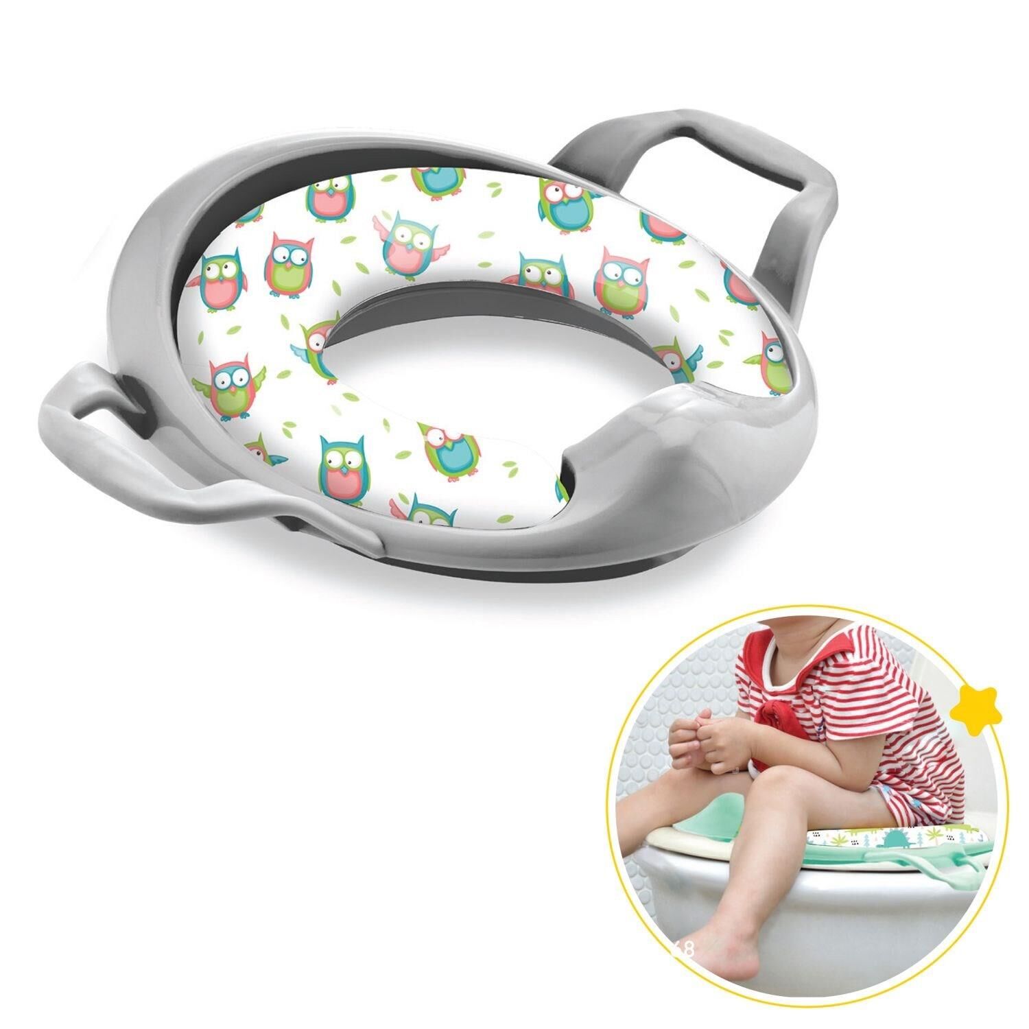 Babyjem Mega Klozet Adaptörü 064 Gri̇