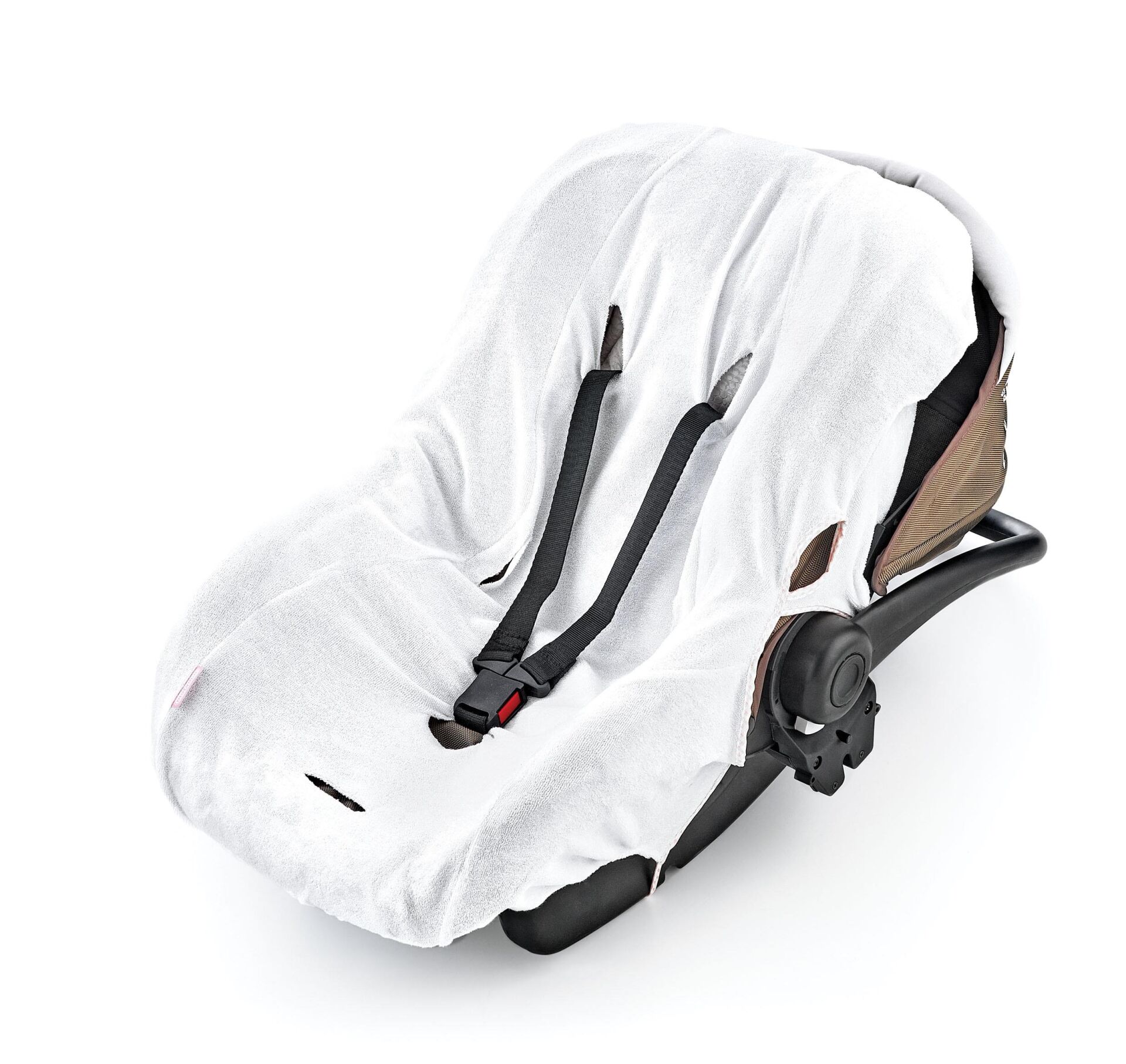 Babyjem Örme Havlu Ana Kucağı Kılıfı 475 Beyaz