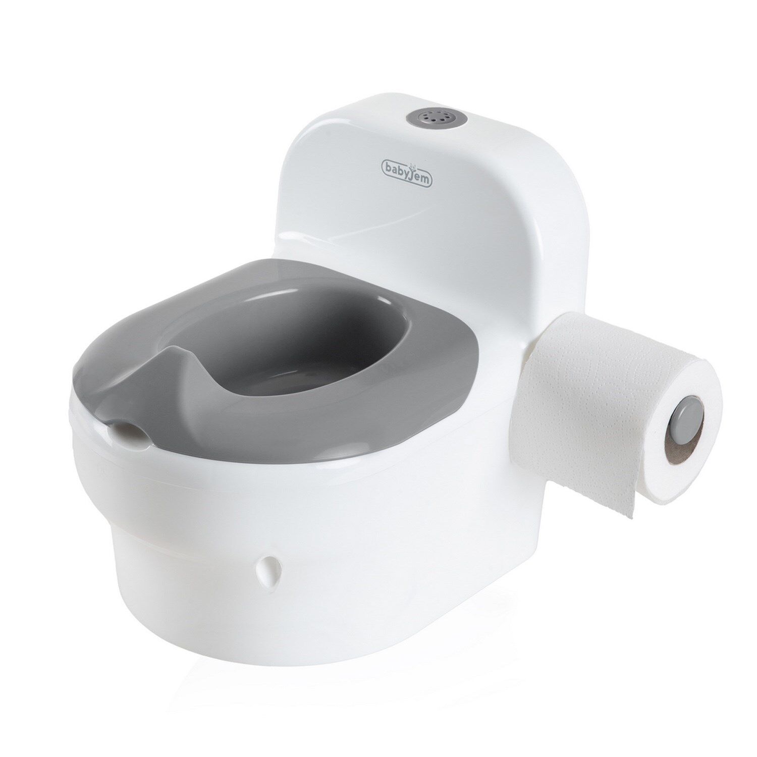 Babyjem Sesli̇ Klozet Lazımlık 863 Beyaz