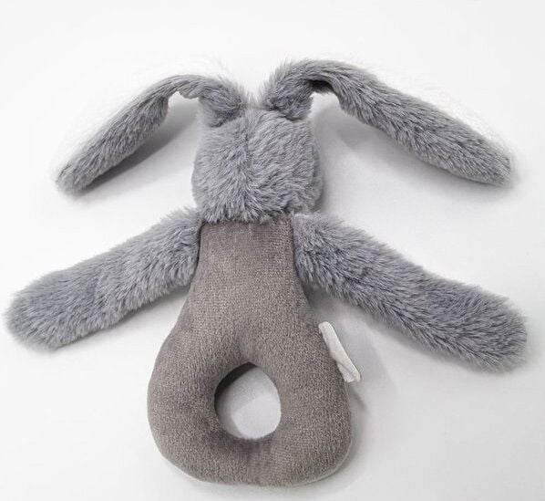 Babyjem Tutmalı Peluş Mi̇ni̇ Tavşan 842 Gri̇