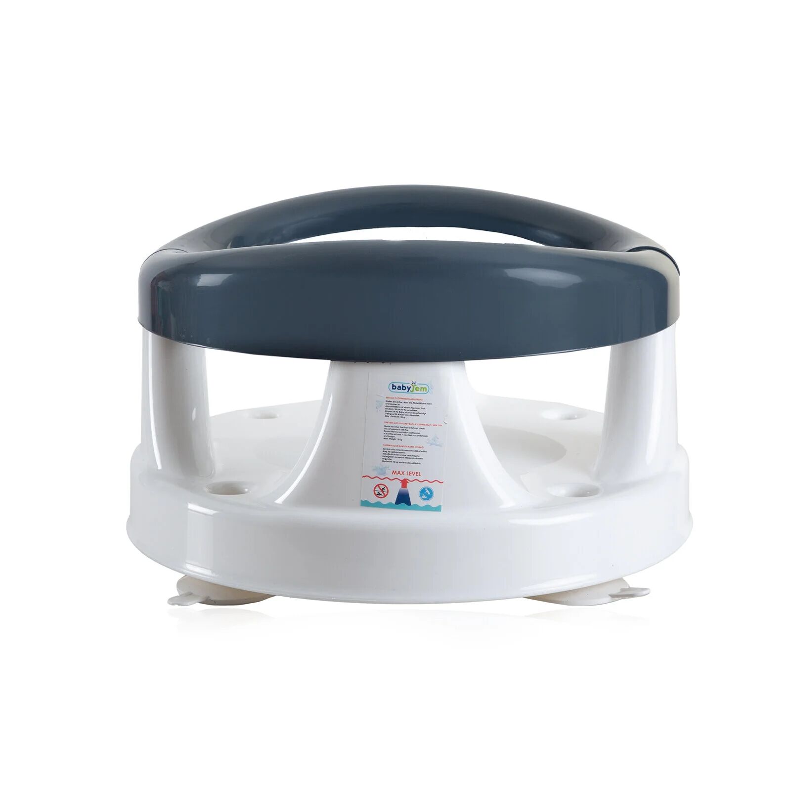 Babyjem Yandan Açılır Banyo & Mama Oturağı Antrasi̇t