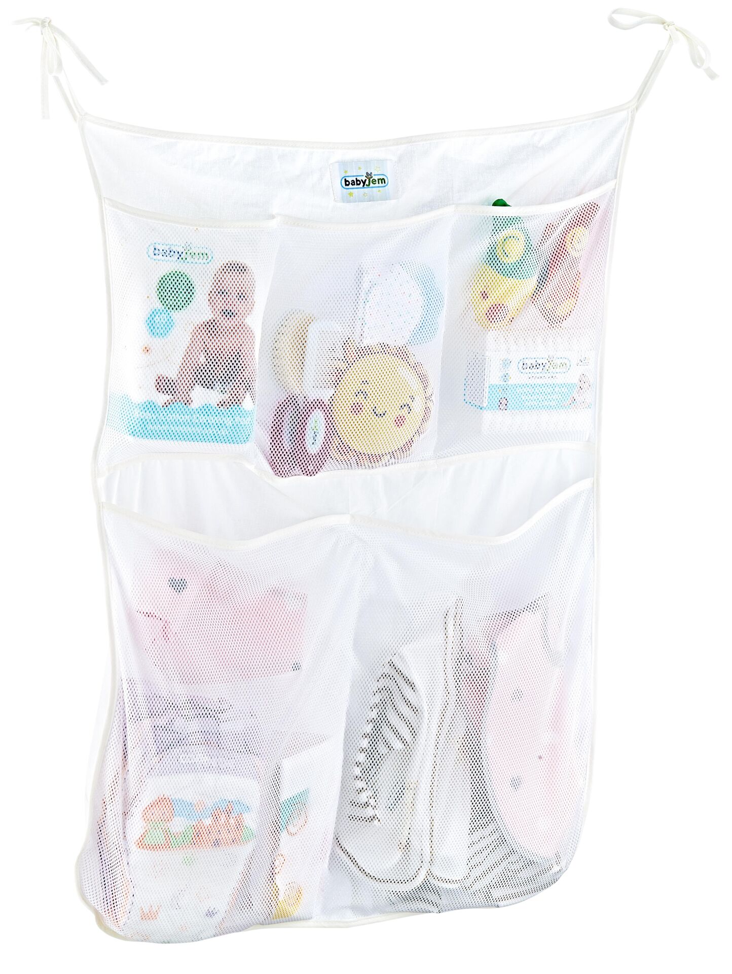 Babyjem Yatak Başı Organi̇zer 555 Beyaz