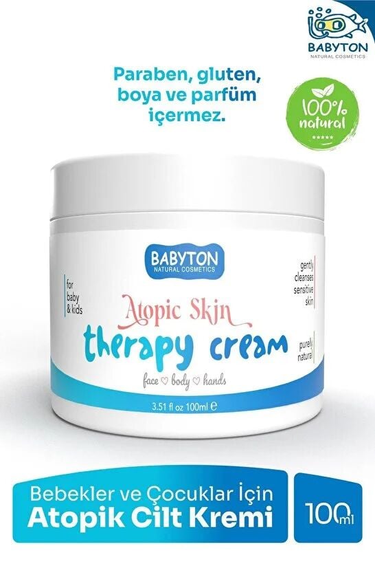 Babyton Atopi̇k Ci̇lt Hassas V&uuml;cut Kremi̇ 100Ml