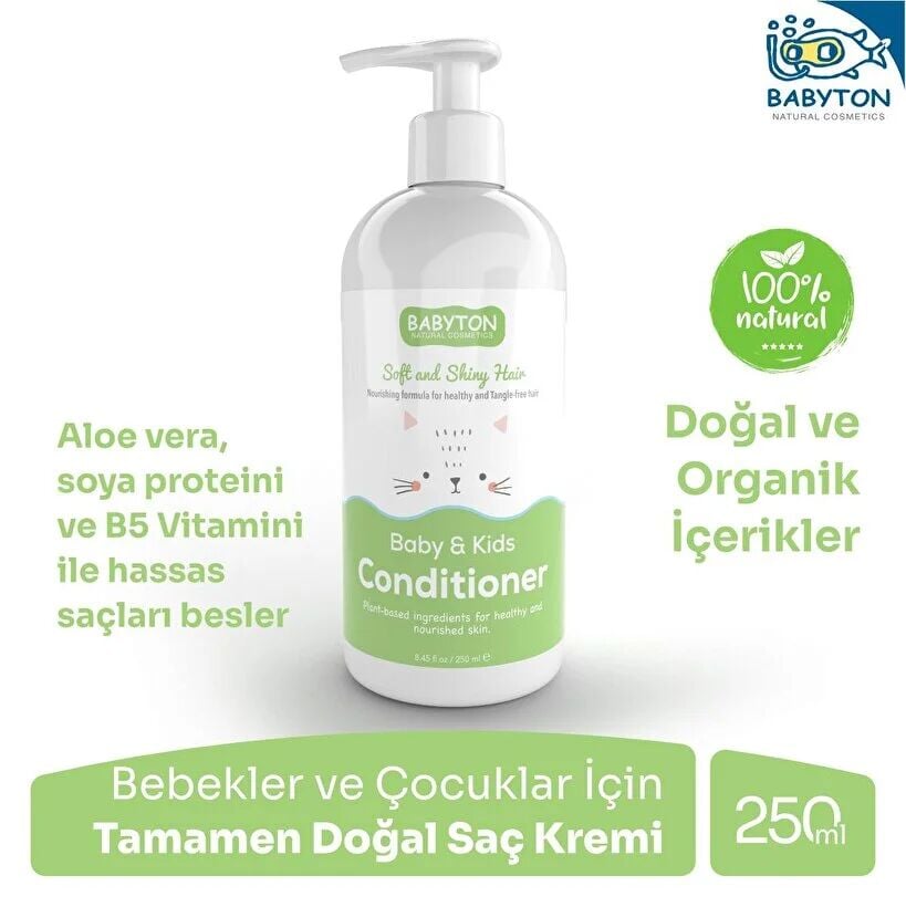 Babyton Bebek Ve Çocuk Saç Kremi̇ 250Ml