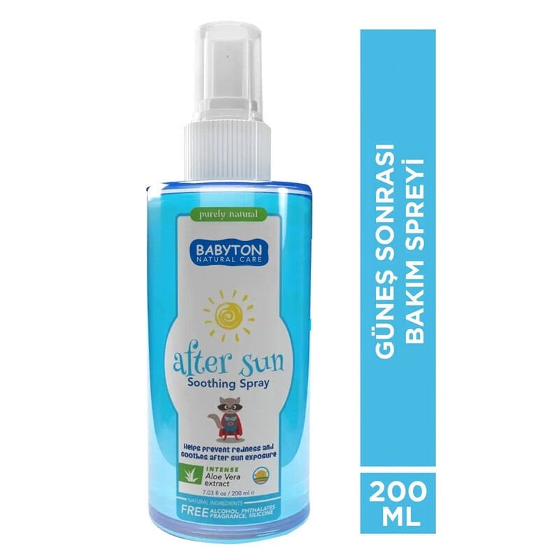 Babyton Bebek Ve Çocuklar İçi̇n Güneş Sonrası Sprey 200 Ml