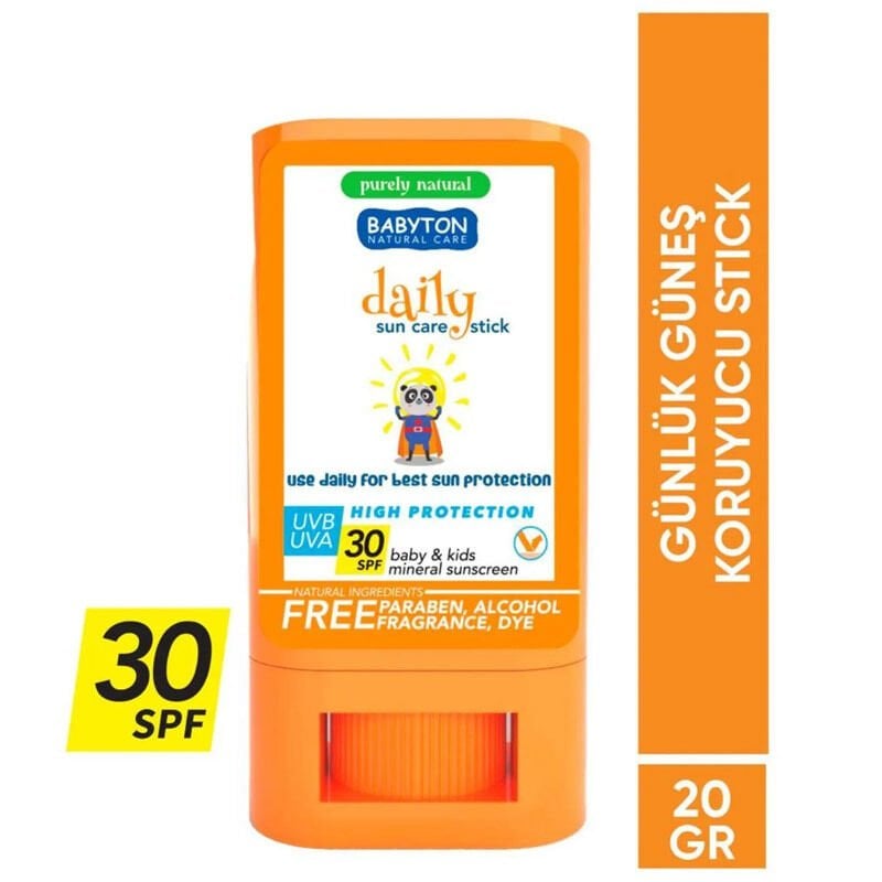 Babyton Bebek Ve Çocuklar İçi̇n Günlük Güneş Koruyucu Sti̇ck 20 Gr