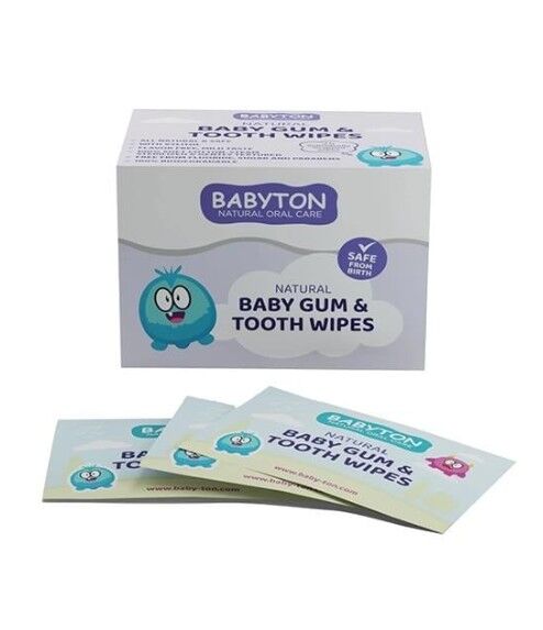 Babyton Bebekler İ&ccedil;i̇n Di̇ş Ve Damak Temi̇zleme Mendi̇li̇