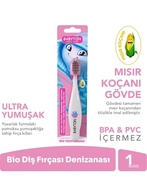 Babyton Bi̇o Ultra Yumuşak Çocuk Di̇ş Fırçası Deni̇zanası