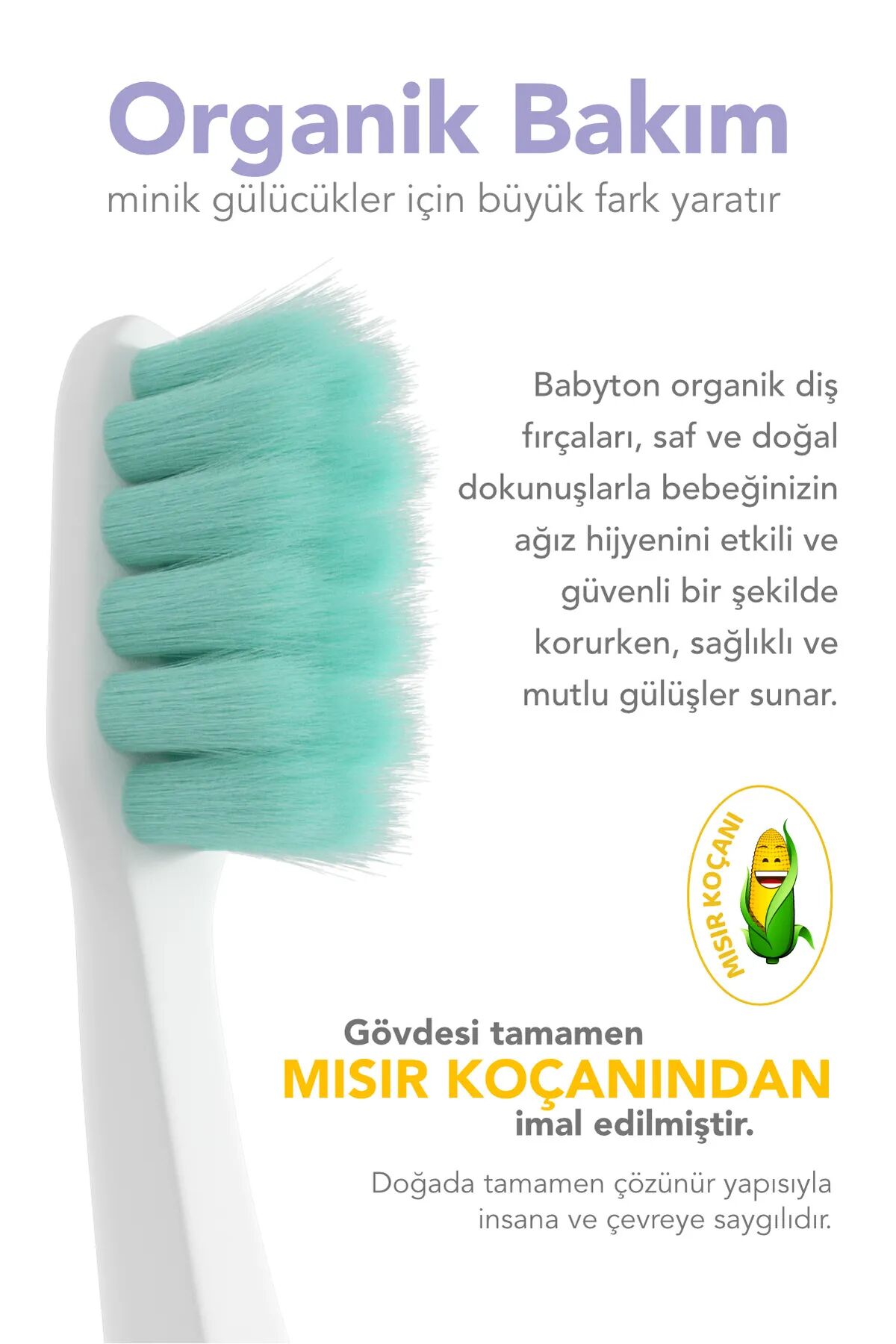 Babyton Bi̇o Ultra Yumuşak Çocuk Di̇ş Fırçası Fi̇l