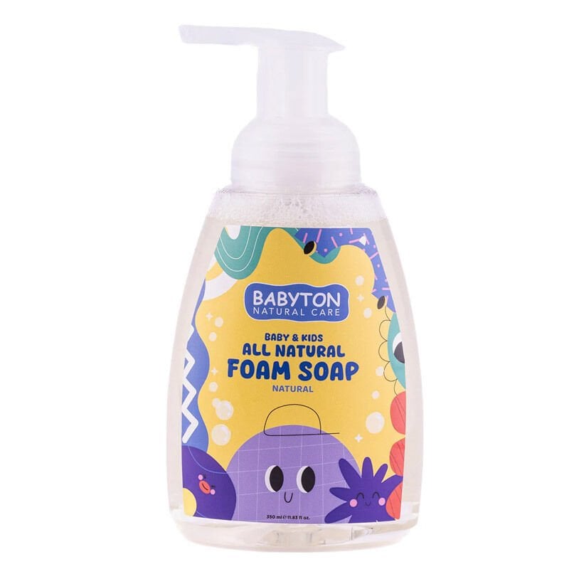 Babyton Çocuklar İçi̇n Doğal Köpük Sabun Naturel