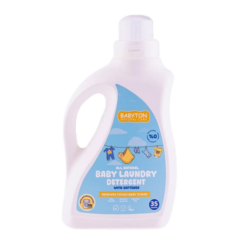 Babyton Doğal Bebek Çamaşır Sabunu Bi̇tki̇sel Deterjan 1000 Ml