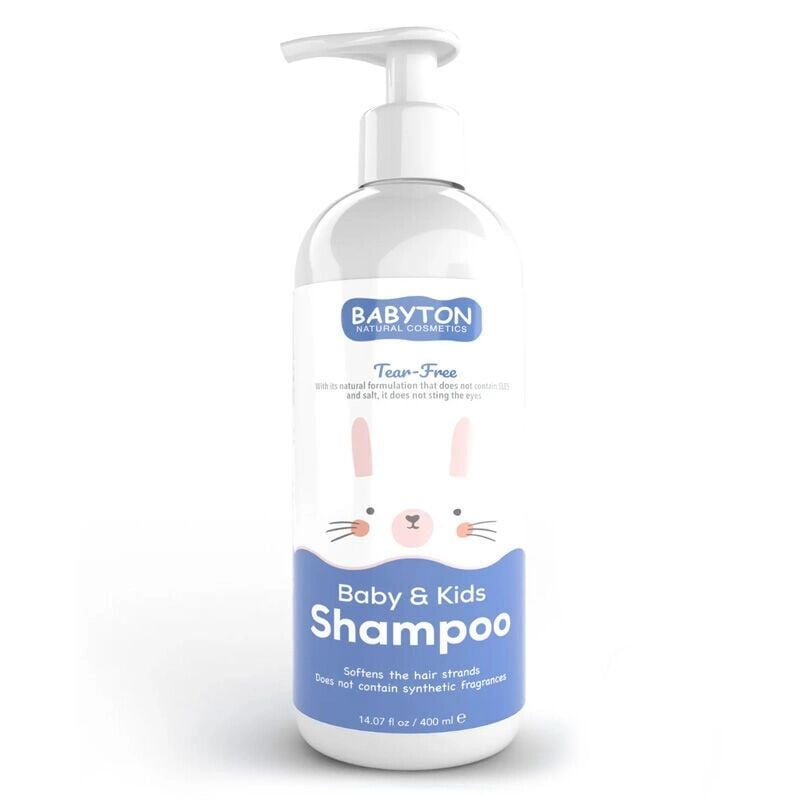 Babyton Göz Yakmayan Doğal Bebek Ve Çocuk Şampuanı 400Ml