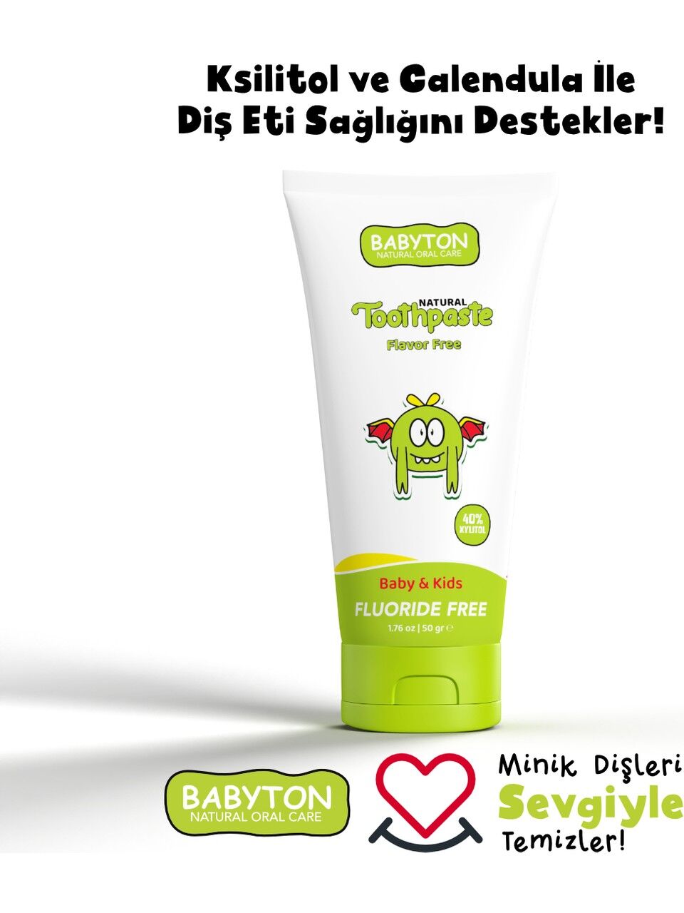 Babyton Organi̇k Di̇ş Macunu Natural 50Gr