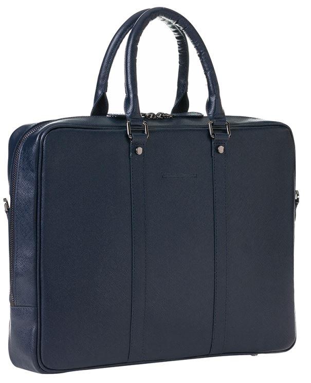 Barchello Sardi̇s Deri̇ Laptop Çantası Snb Mavi̇