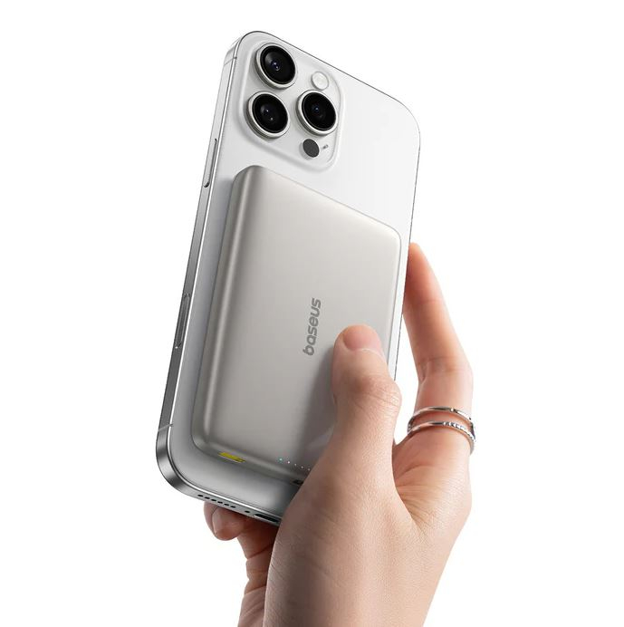 Baseus Pıcogo Ultra-Slım Qı2 P.bank 10000Mah Grı