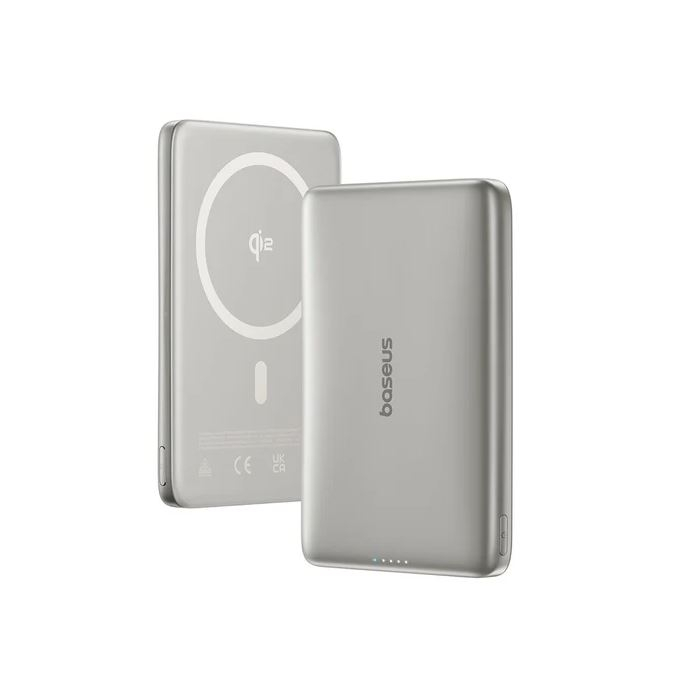 Baseus Pıcogo Ultra-Slım Qı2 P.bank 10000Mah Grı