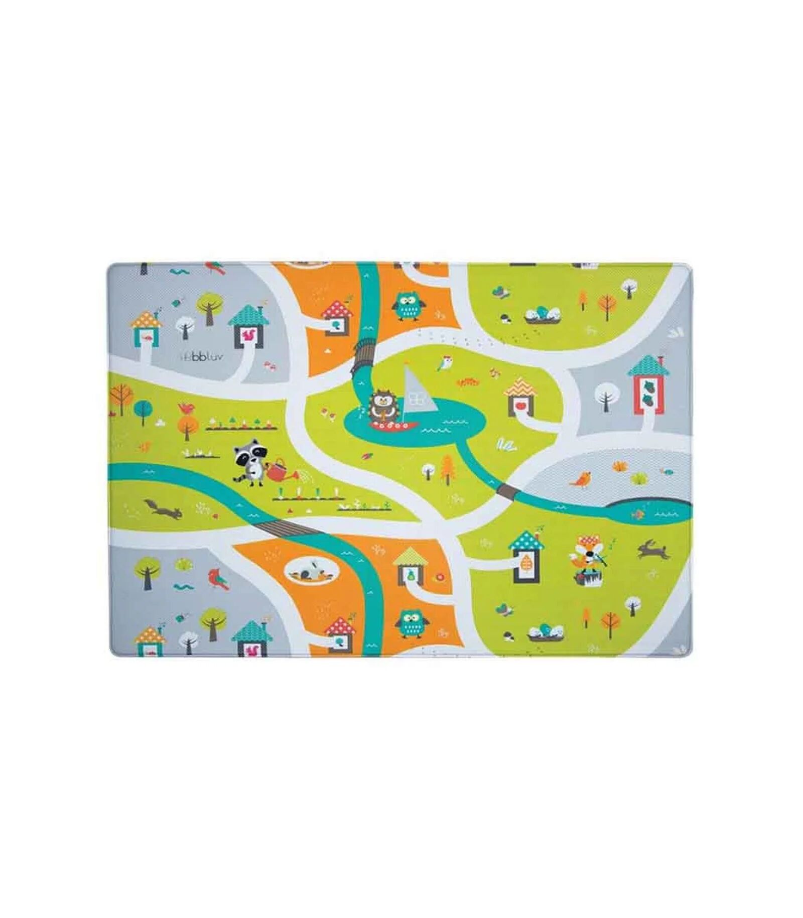 Bblüv Mülti̇ Oyun Halısı 140X100 Cm Şehi̇r