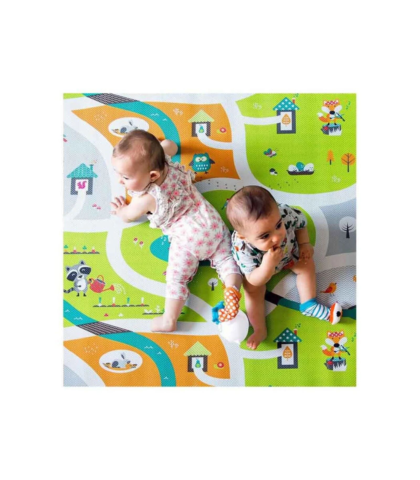 Bblüv Mülti̇ Oyun Halısı 140X100 Cm Şehi̇r