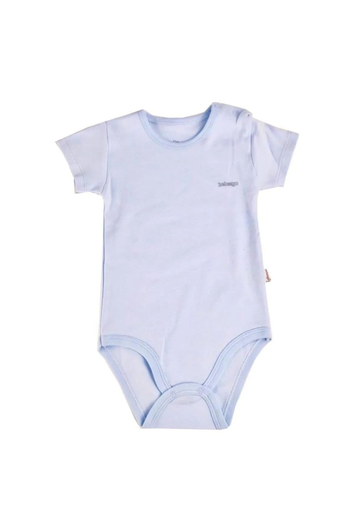 Bebengo Bu4021 Basi̇c Kısa Kol Body Mavi̇
