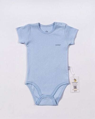 Bebengo Bu4025 Basi̇c Kısa Kol Body Mavi̇
