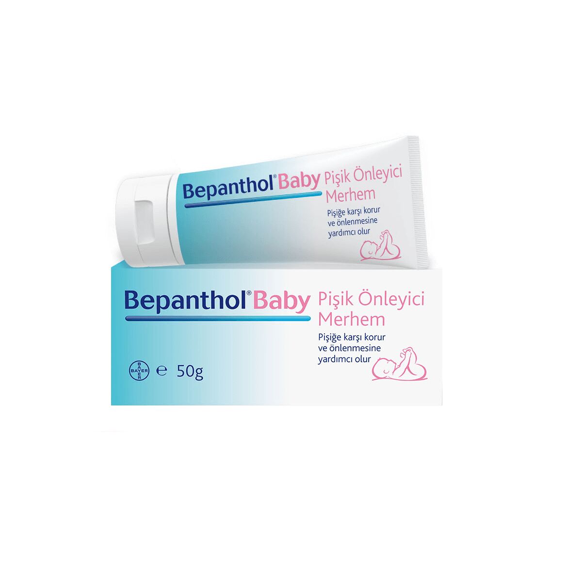 Bepanthol Baby Pi̇şi̇k Önleyi̇ci̇ Krem Merhem 50Gr