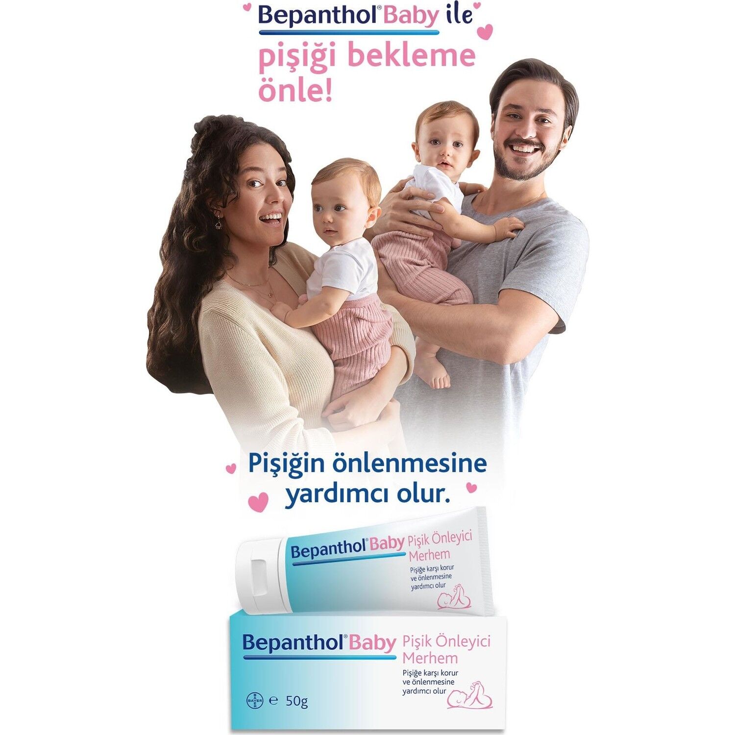 Bepanthol Baby Pi̇şi̇k Önleyi̇ci̇ Krem Merhem 50Gr