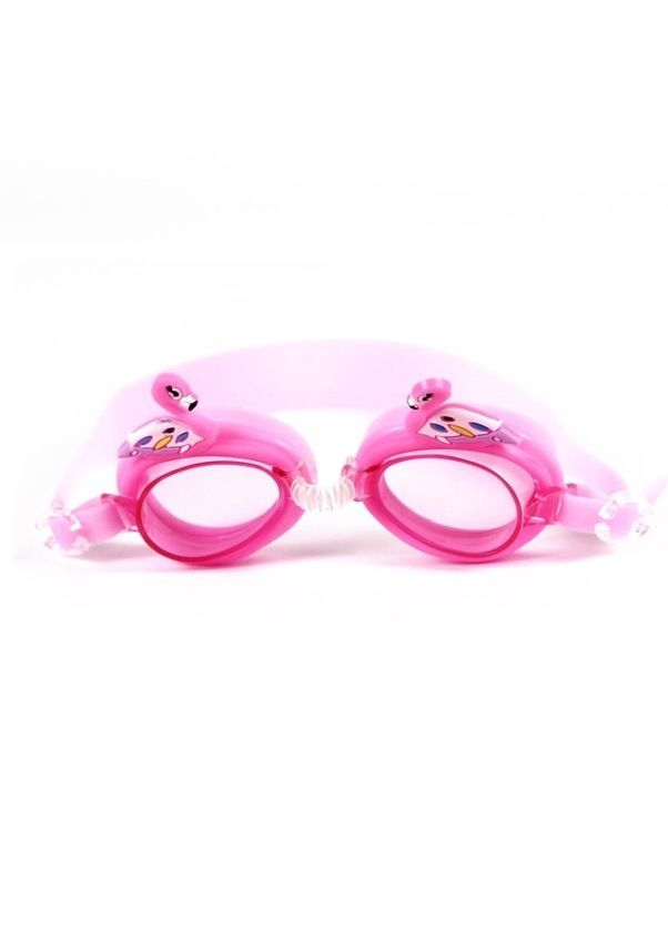 Bermudakari̇katür Su Geçi̇rmez Anti̇-Si̇s Yüksek Çözünürlüklü Çocuk Yüzme Gözlükleri̇ Pembe Yunus