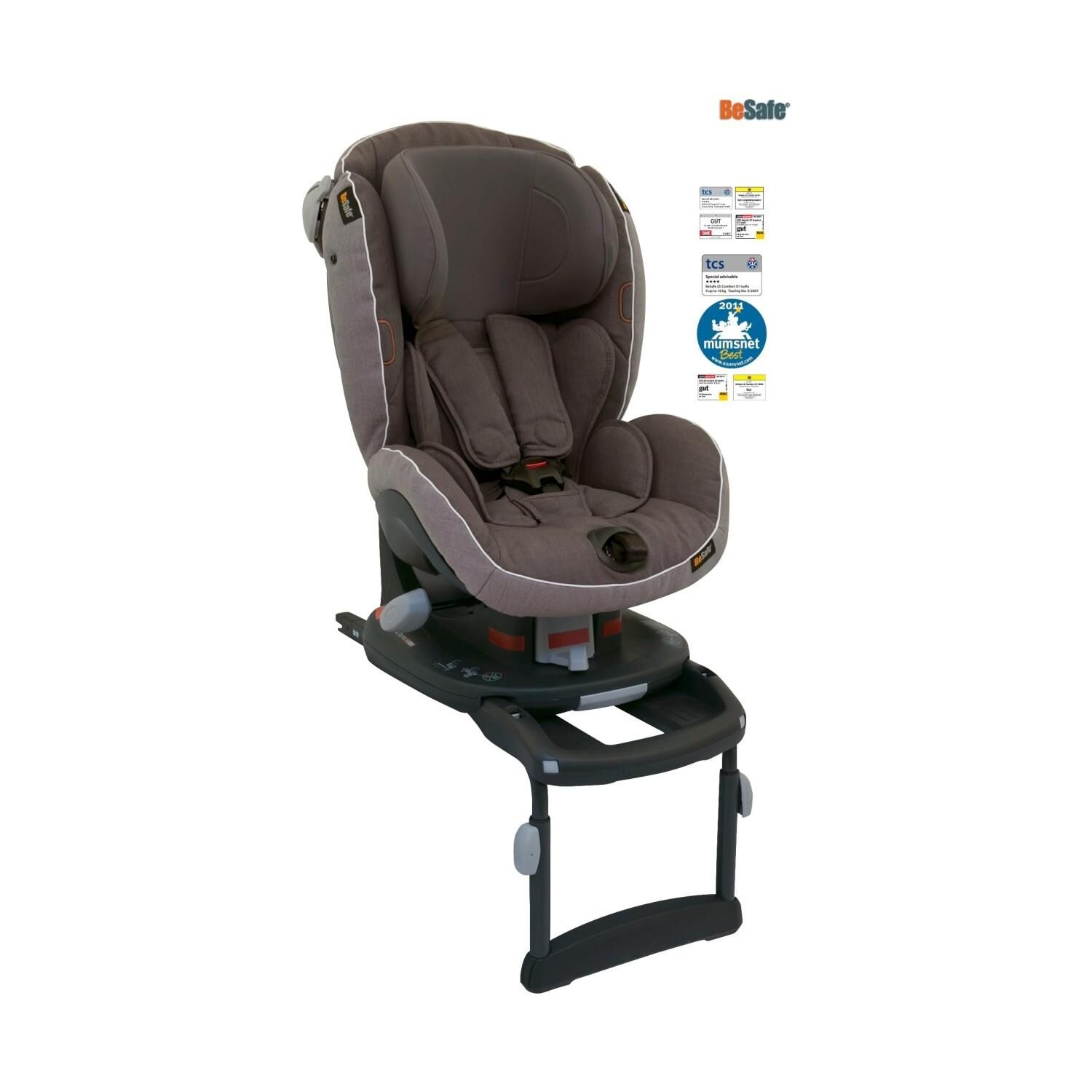 Besafe İzi̇ Comfort X3 9-18 Kg İsofi̇xli̇ Oto Koltuğu Metalli̇c Melange