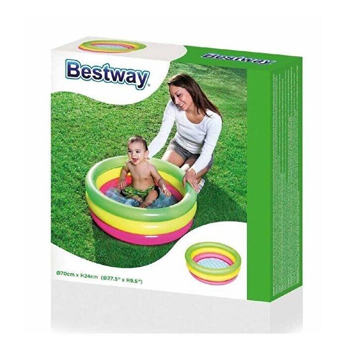 Bestway 3 Bölmeli̇ Çocuk Havuzu 70X24 Cm 51128