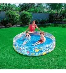 Bestway 3 Halkalı - Plaj Ortamı Desenli̇ Havuz 152 * 30 Cm - 51004