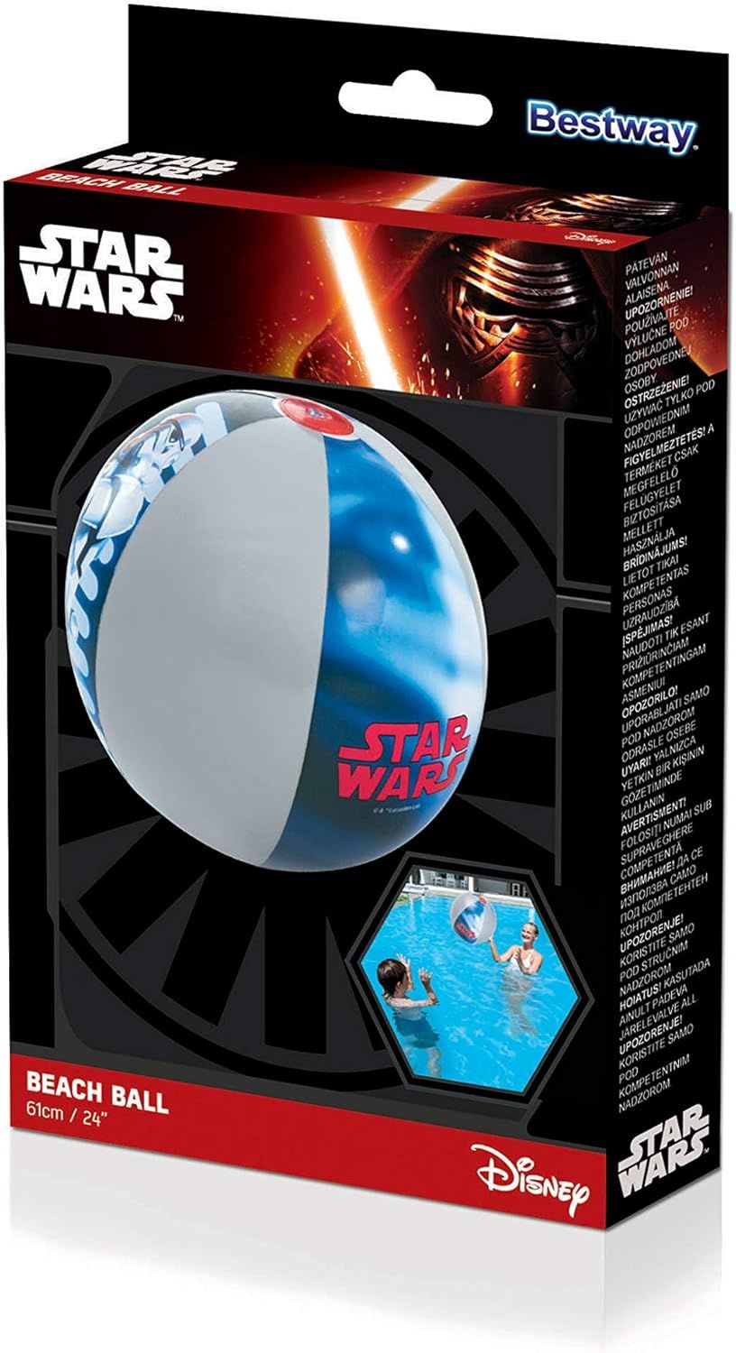 Bestway - 91204 Star Wars Death Star Çocuklar Içi̇n Şi̇şme Deni̇z Havuz Topu