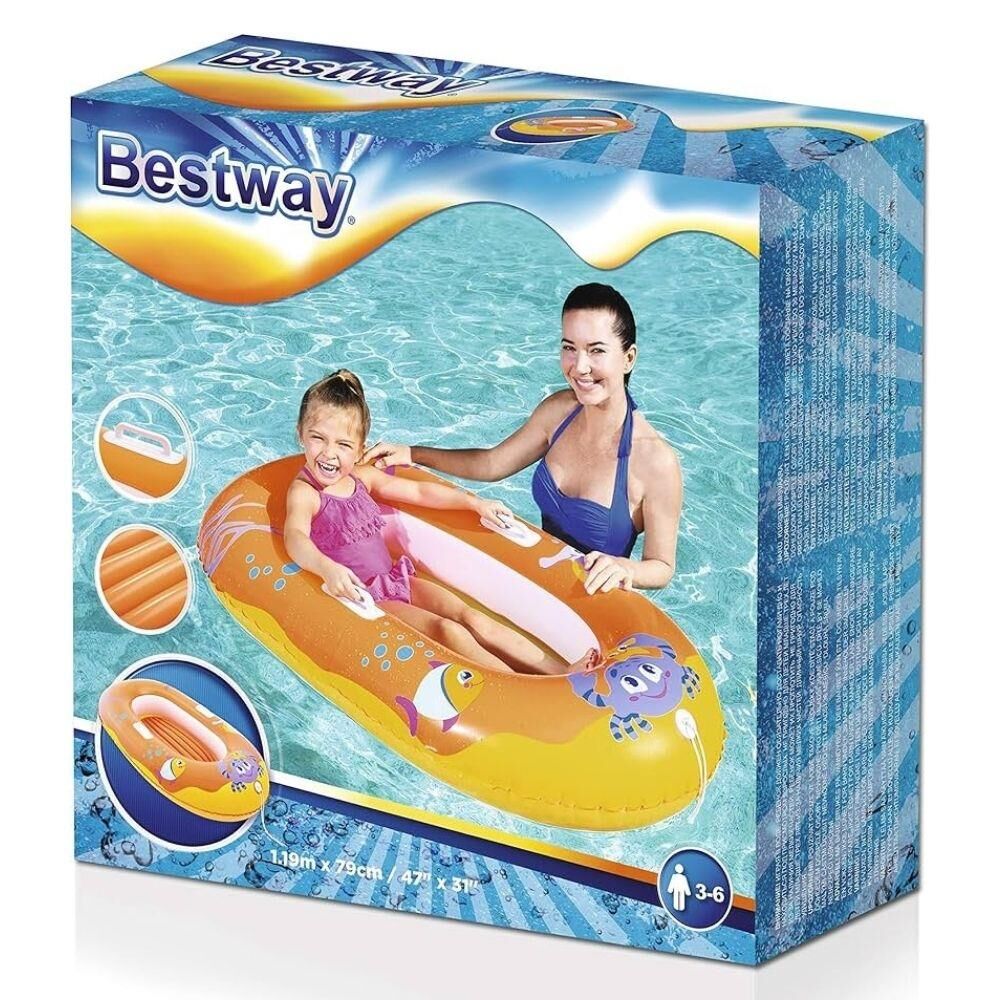 Bestway Desenli̇ Çocuk Botu 119X79 Cm - 34009