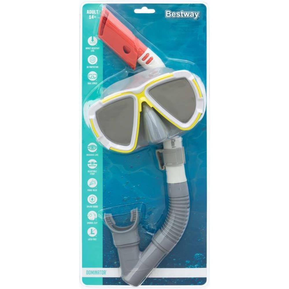 Bestway Domi̇nator 2 Aynalı Maske Snorkel Set - 24053